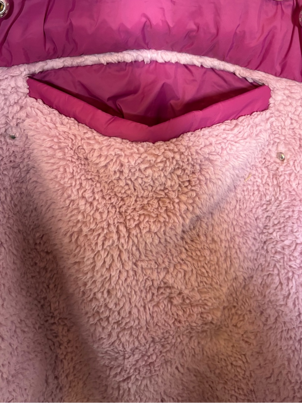 UGG IGGY SHERPA HALF ZIP HOODED JACKET - Picture 5 of 10